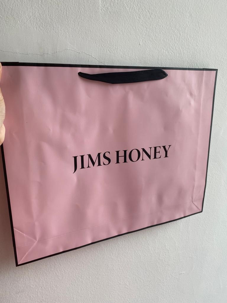PAPER BAG JIMS HONEY EXTRA LARGE