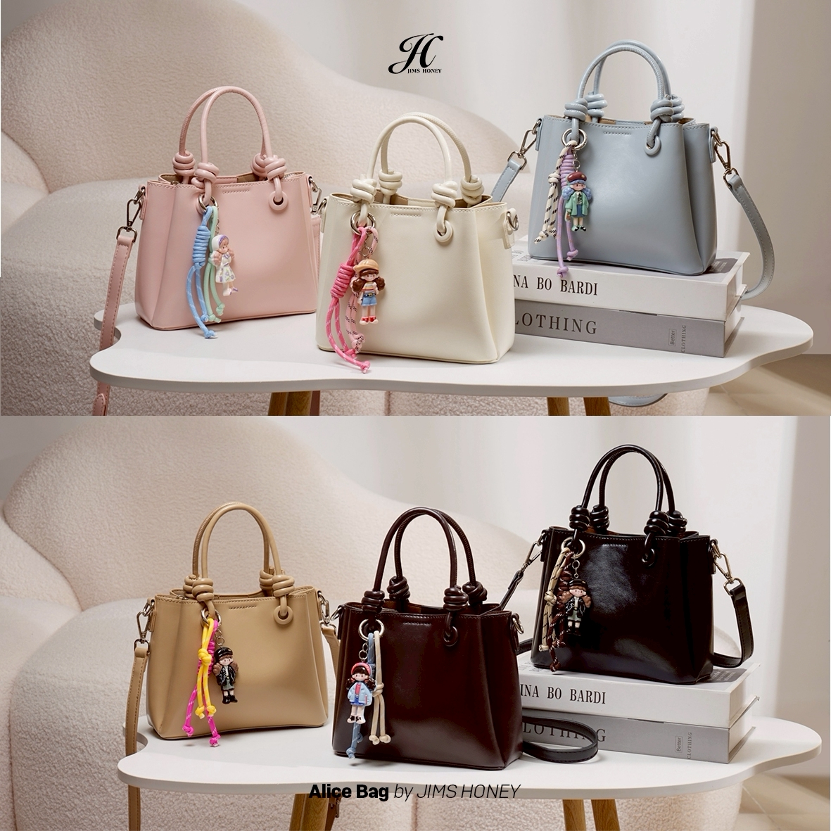 ALICE BAG JH-928 PENJATAHAN (1 DUS: 48)